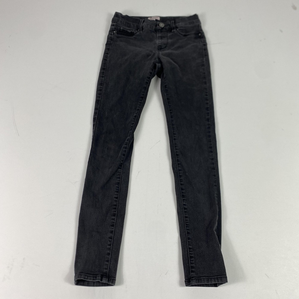 Juicy Couture Jeans Womens 2 Gray Charcoal Wash Mid Rise Skinny Stretch Denim
